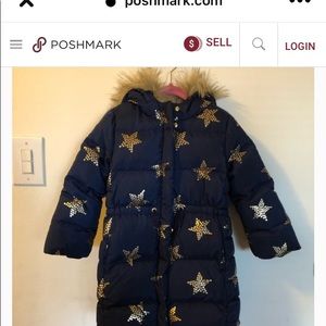 Gap Toddler  Size-5 Girls Navy Puffer